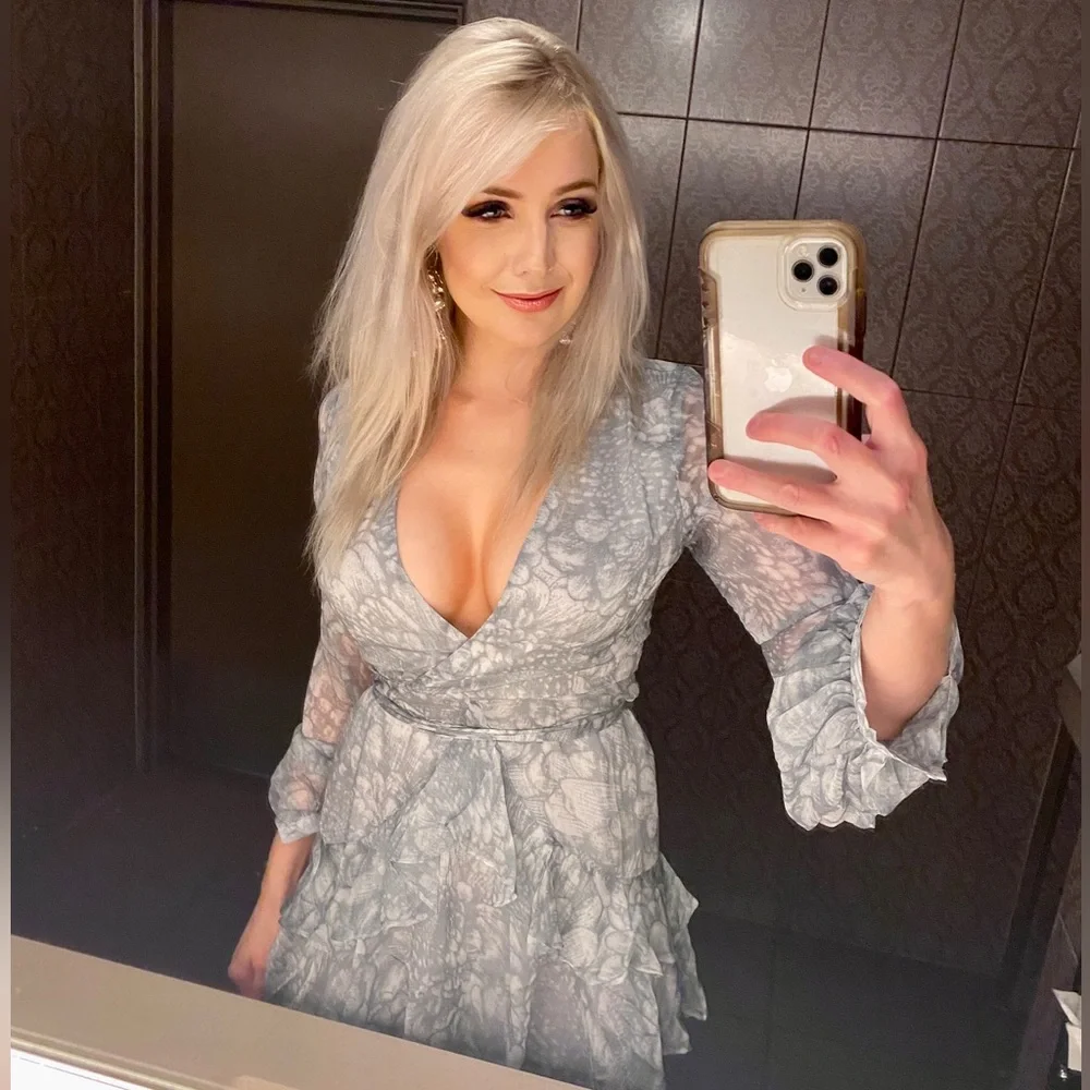 🎇💥 HOST PICK TWICE 💥🎇 🫧 Hello Molly Chiffon Mini Dress 🫧 Size 10 RRP $85 - Picture 9 of 16